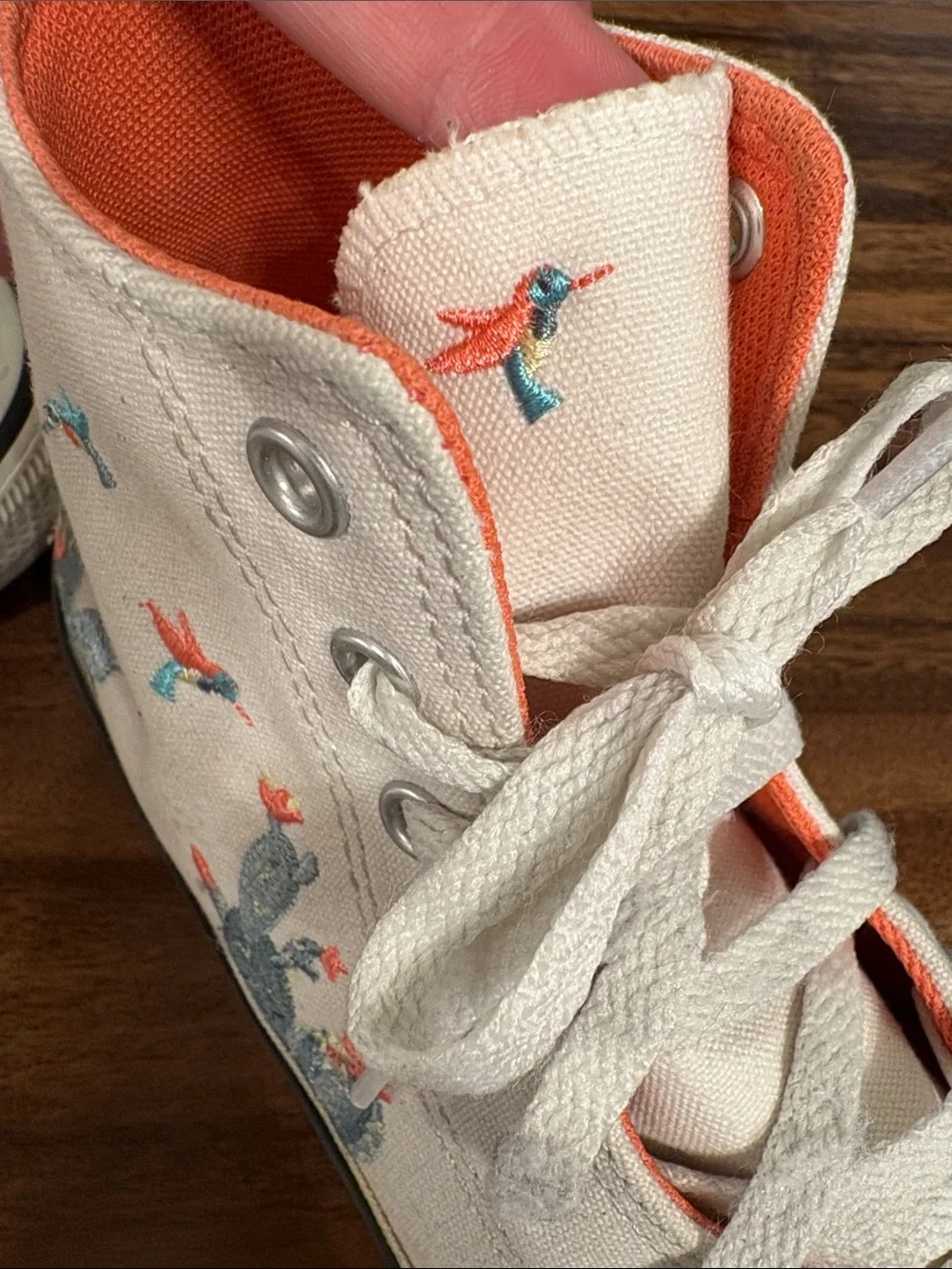 Chuck Taylor All Star Succulent Embroidery high top sneaker
